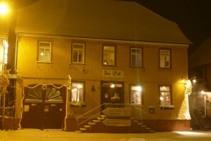 Alte Post im Winter